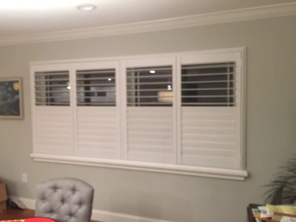 white indoor shutters in Tampa, FL