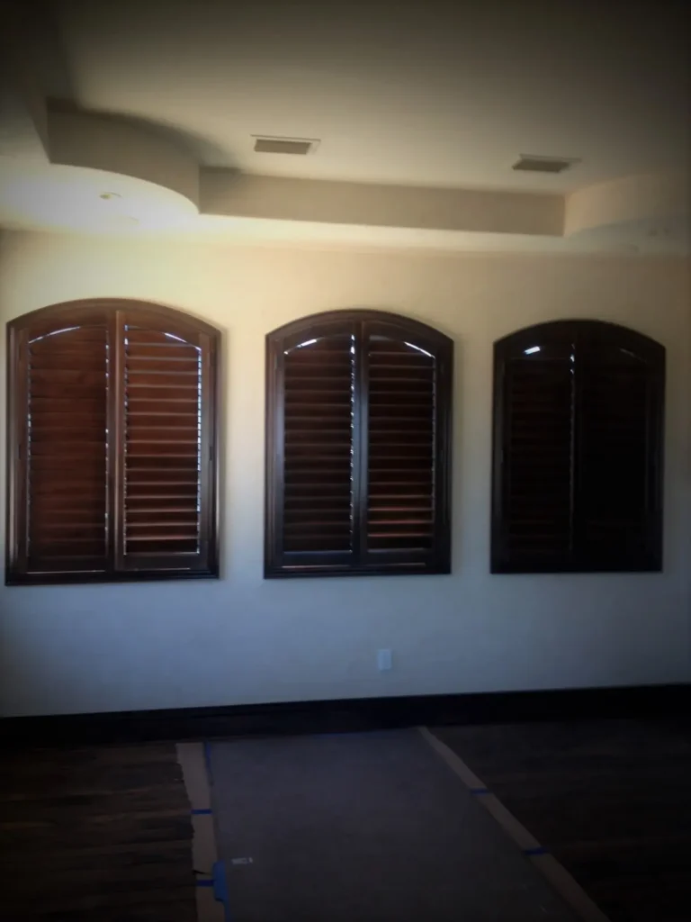 atlantic wood shutters stained series
