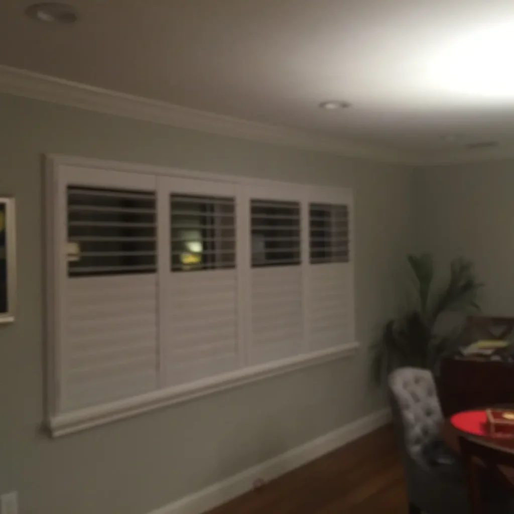 living room indoor shutters
