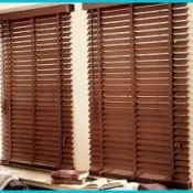 high-quality aria faux wood blinds